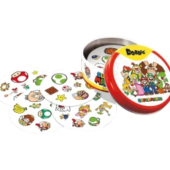 ASMODEE Juegos Y Puzzles|Friki Zone*Super Mario - Juego De Cartas Dobble Eco Sleeve ㅤ