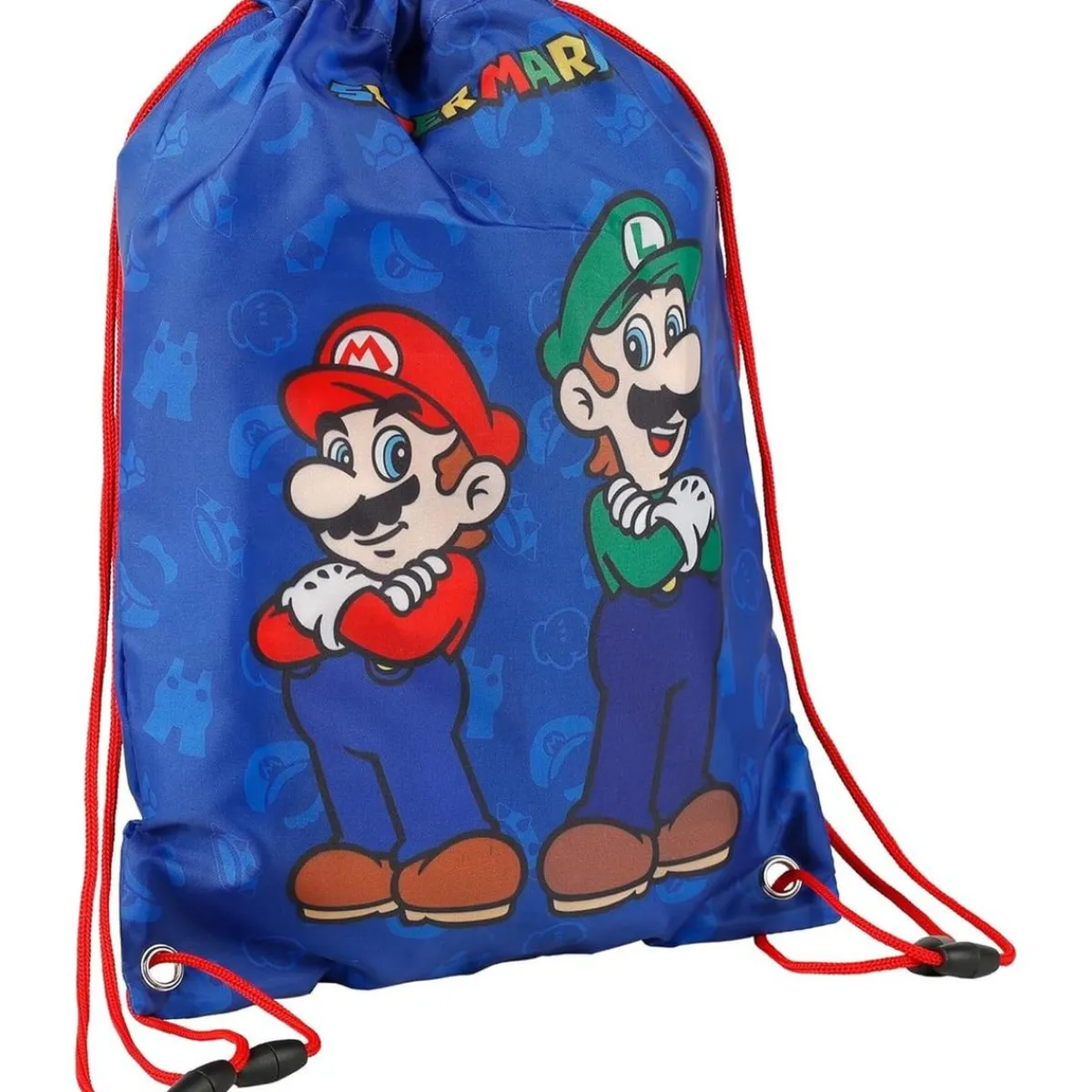 TOYS "R" US Material Escolar*Super Mario - Saco Mario y Luigi ㅤ