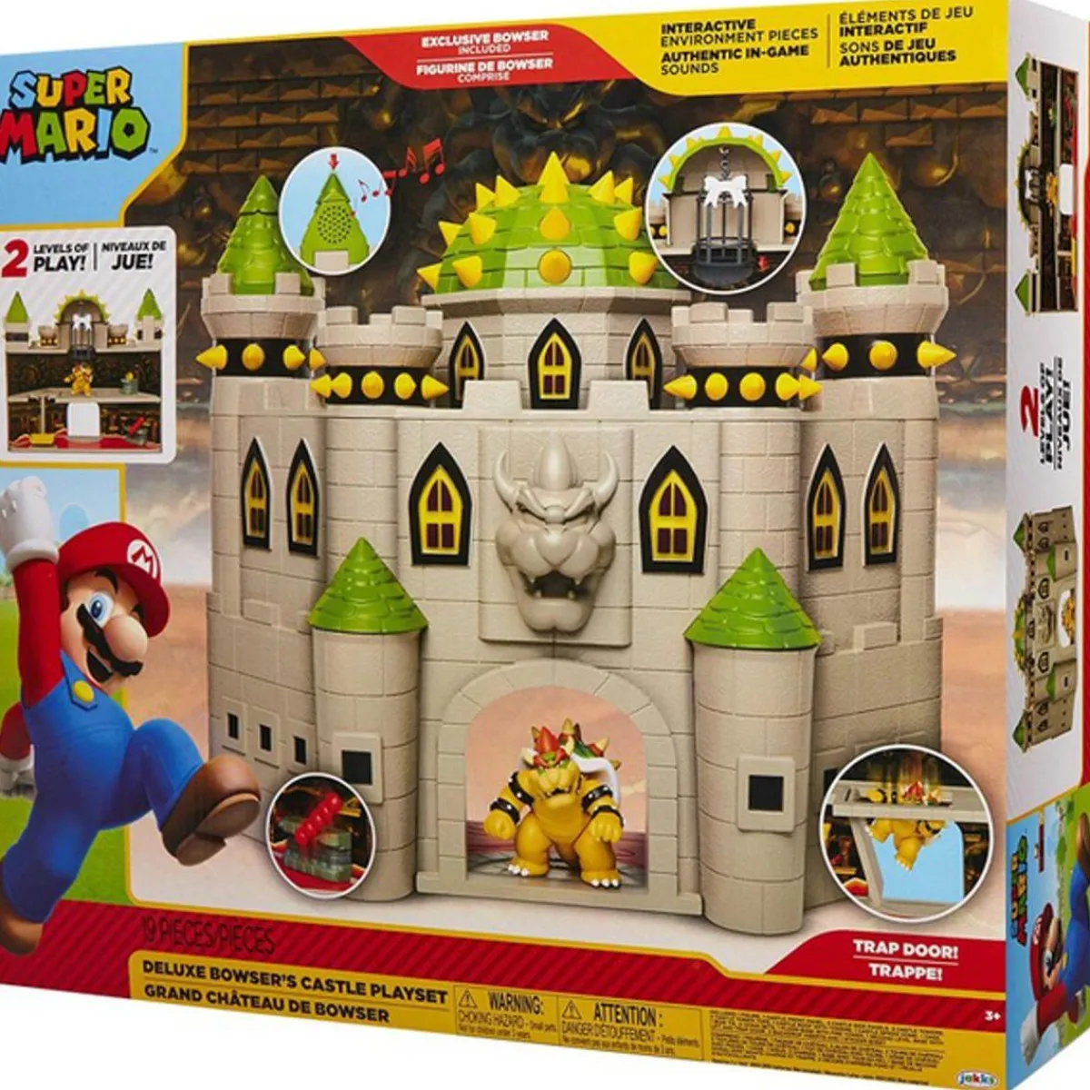 NINTENDO Figuras De Acción*Super Mario - Set Castillo de Bowser