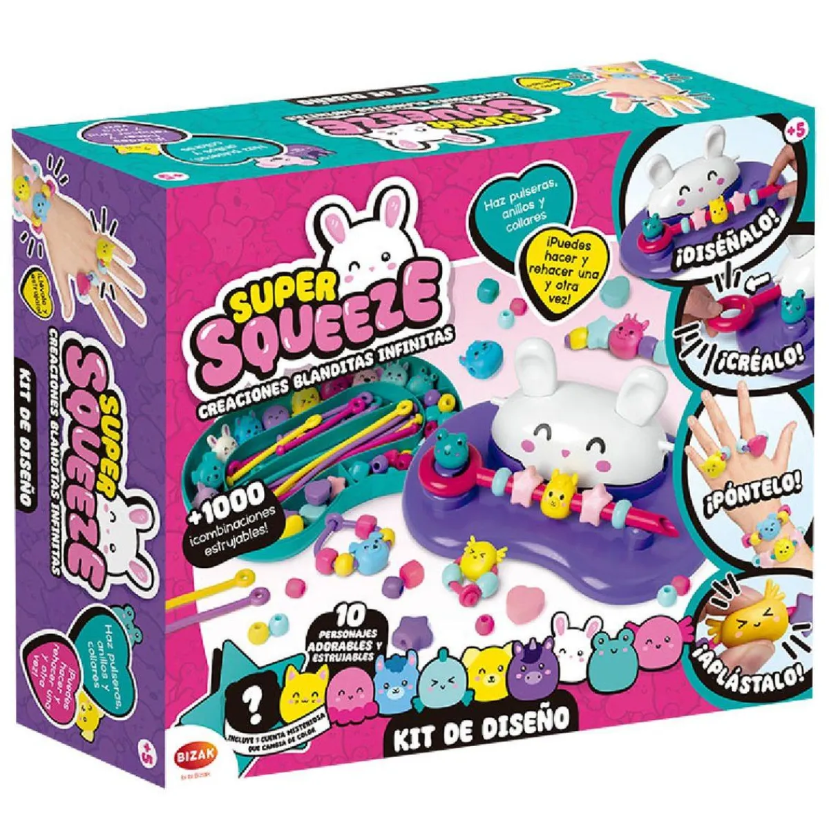 BIZAK Arte Y Manualidades*Super Squeeze - Kit de Diseño