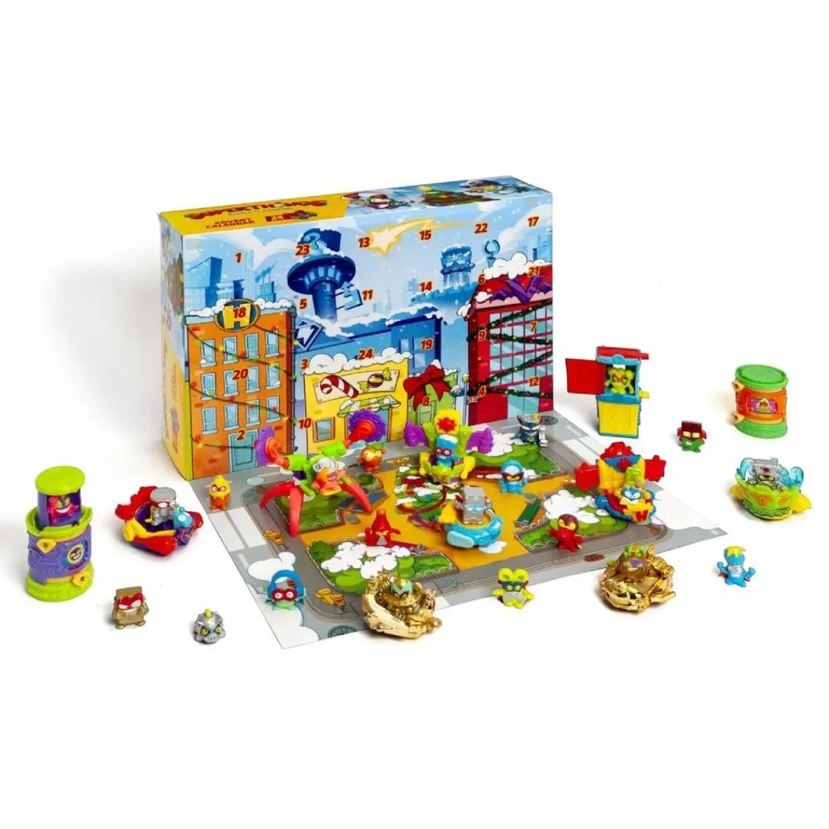SUPERTHINGS Figuras De Acción*- Calendario de Adviento
