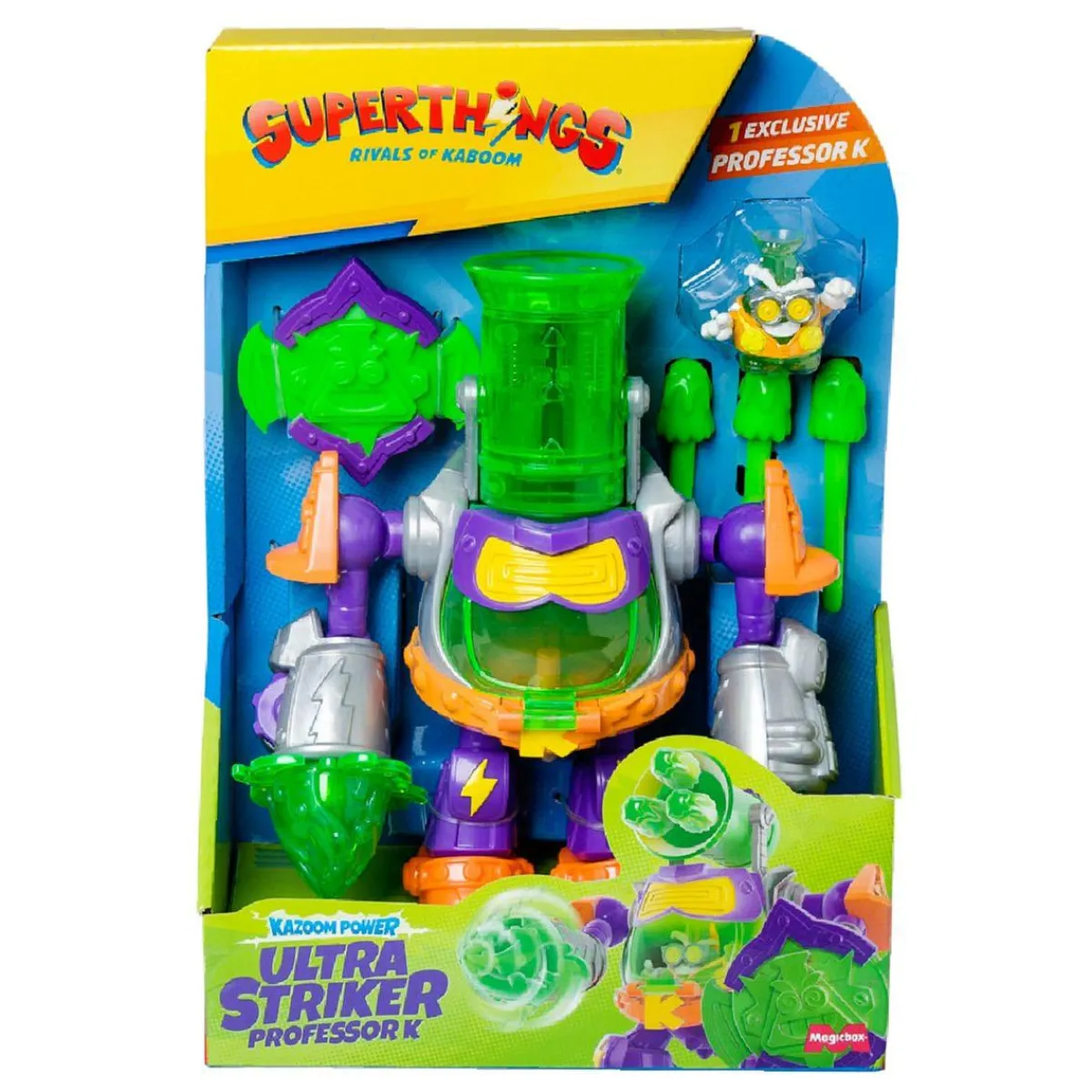 SUPER THINGS Figuras De Acción*SuperThings - Kazoom Power Ultra Striker - Professor K