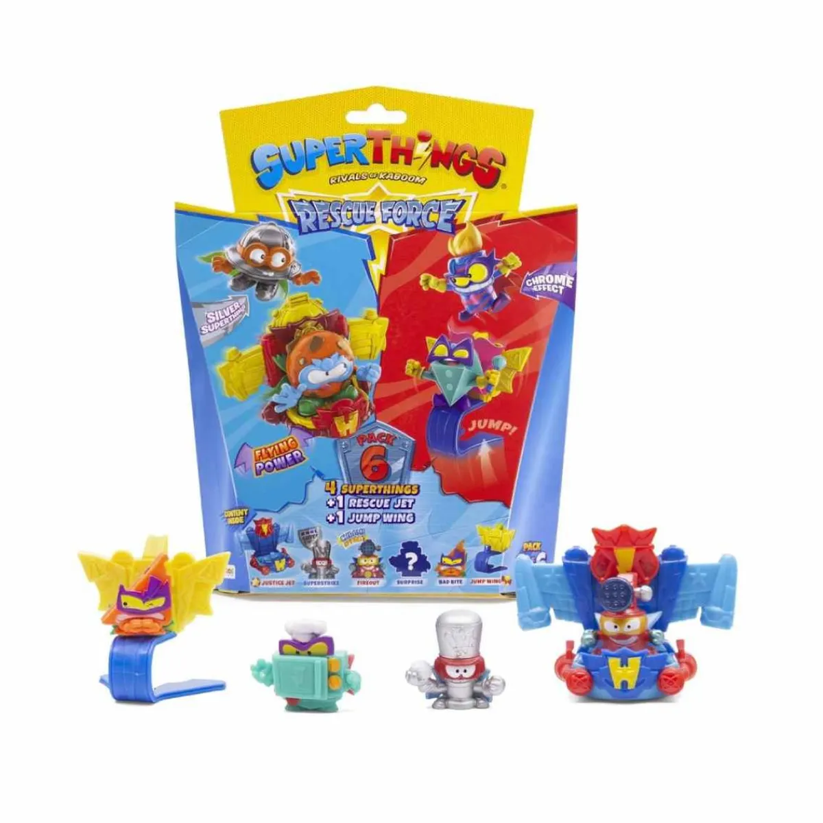 SUPER THINGS Figuras De Acción*SuperThings - Rescue Force Pack 6 (varios modelos)