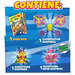 SUPER THINGS Figuras De Acción*SuperThings - Starter Pack - Neon Power Superthings (varios modelos)