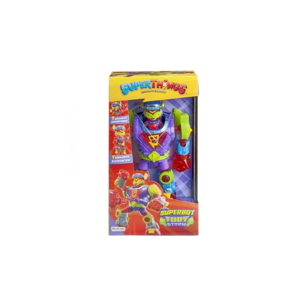 SUPER THINGS Figuras De Acción*SuperThings - Superbot Fury Storms