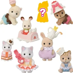 EPOCH PARA IMAGINAR S.L. Coleccionables Y Mini Mundos*Sylvanian Families - Bolsa con bebé sorpresa - Edición dulces disfraces