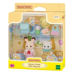 EPOCH PARA IMAGINAR S.L. Coleccionables Y Mini Mundos*Sylvanian Families - El Dúo De Bebés De Paseo ㅤ