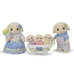 EPOCH PARA IMAGINAR S.L. Coleccionables Y Mini Mundos*Sylvanian Families - Familia Conejo de Jardín ㅤ