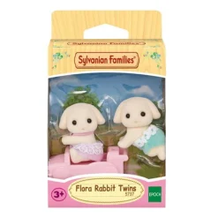 EPOCH PARA IMAGINAR S.L. Coleccionables Y Mini Mundos*Sylvanian Families - Gemelos Conejo Flor ㅤ