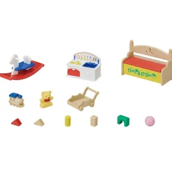 EPOCH PARA IMAGINAR S.L. Coleccionables Y Mini Mundos*Sylvanian Families - Habitación de juegos y figura de juguete Casa de Muñecas ㅤ