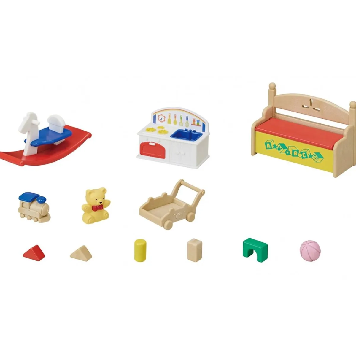 EPOCH PARA IMAGINAR S.L. Coleccionables Y Mini Mundos*Sylvanian Families - Habitación de juegos y figura de juguete Casa de Muñecas ㅤ