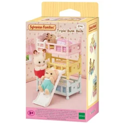 EPOCH PARA IMAGINAR S.L. Coleccionables Y Mini Mundos*Sylvanian Families - Literas triples juego de mueble infantil ㅤ