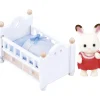 EPOCH PARA IMAGINAR S.L. Coleccionables Y Mini Mundos*Sylvanian Families - Set Bebé Conejo Chocolate (Cama)