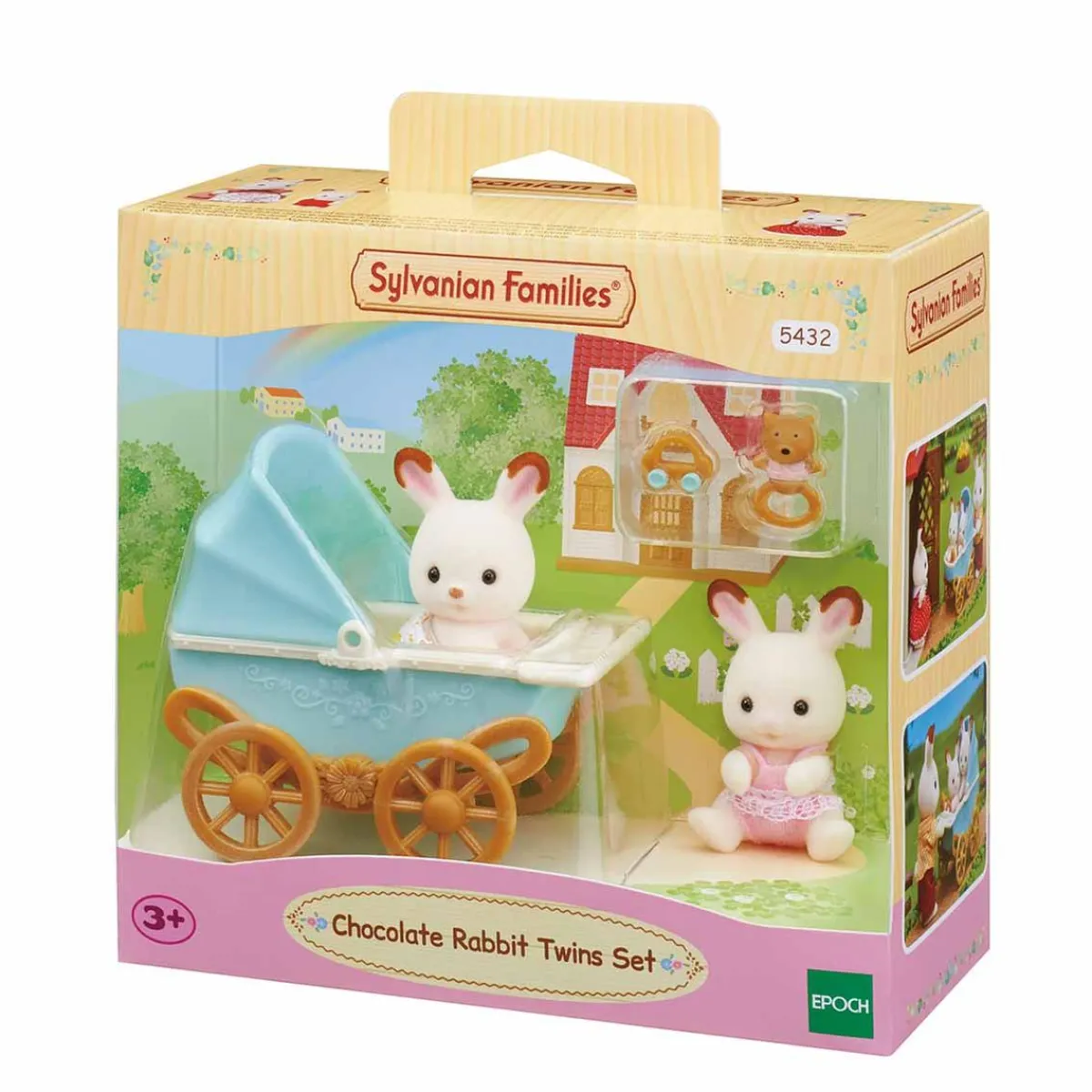 SYLVANIAN FAMILIES Coleccionables Y Mini Mundos*- Set cochecito gemelar
