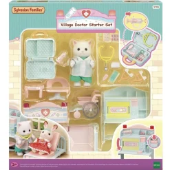 EPOCH PARA IMAGINAR S.L. Coleccionables Y Mini Mundos*Sylvanian Families - Set Doctora de la Aldea - Casa de muñecas y juguetes ㅤ