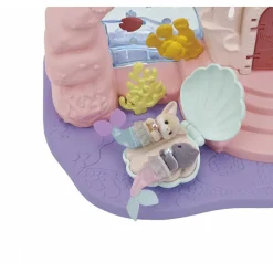 EPOCH PARA IMAGINAR S.L. Coleccionables Y Mini Mundos*Sylvanian Families - Set de juguetes Castillo de Sirenas y Familias