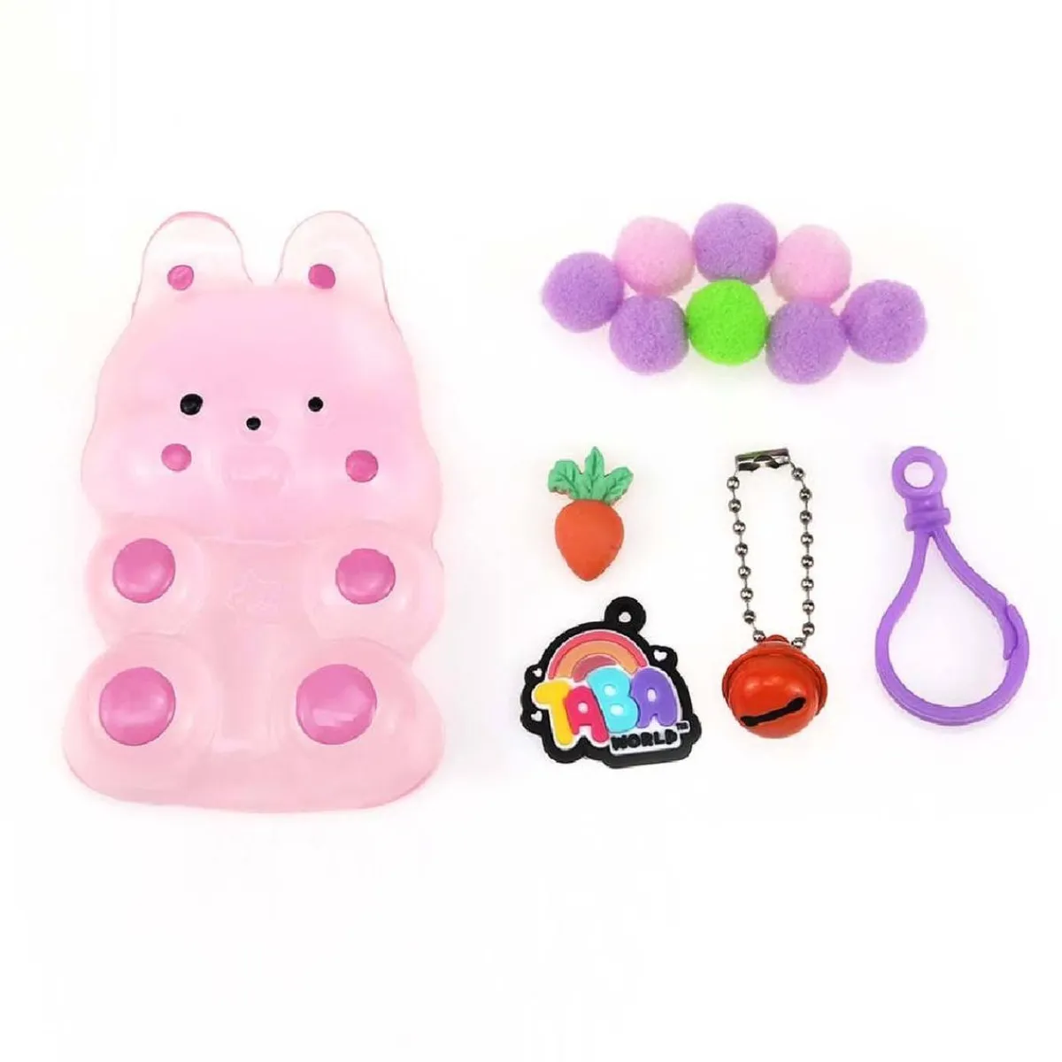 BIZAK Arte Y Manualidades*Taba World - Figura Squishy con accesorios (Varios modelos)