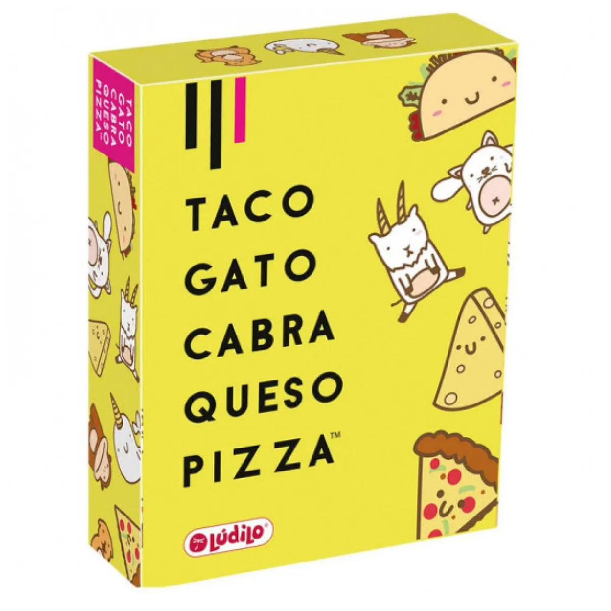 LUDILO Juegos Y Puzzles|Friki Zone*Taco, Gato, Cabra, Queso, Pizza - Juego de mesa