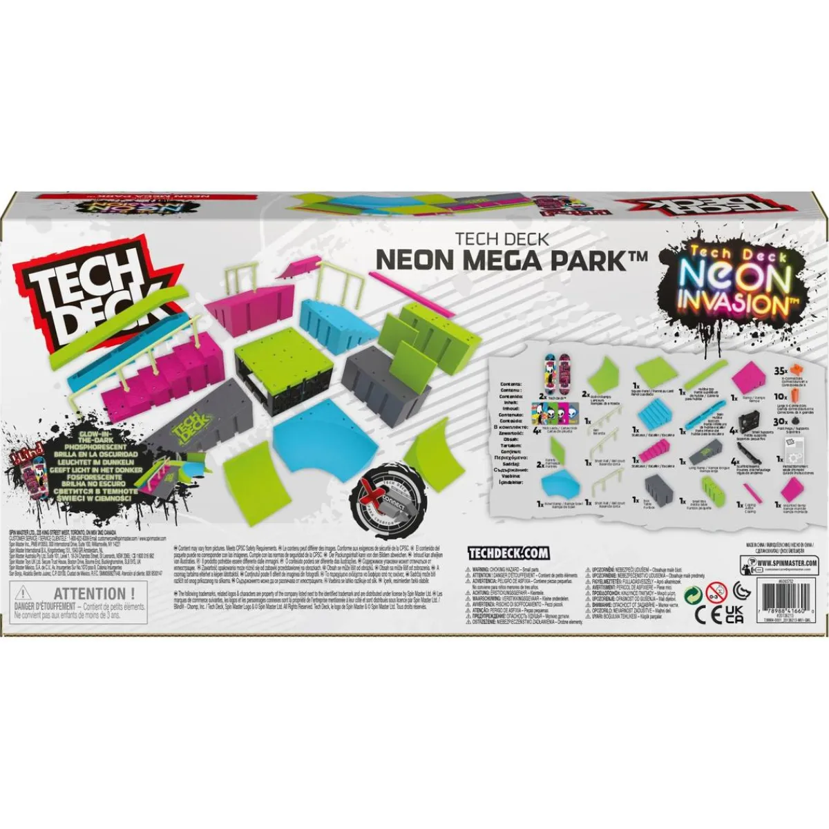 TECH DECK Vehículos Y Circuitos*- Neon Mega Parck