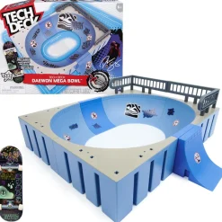 TECH DECK Vehículos Y Circuitos*Daewon Mega Bowl ㅤ