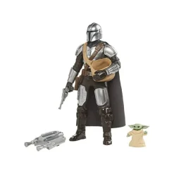 HASBRO EUROPEAN Figuras De Acción*The Mandalorian - El Mandaloriano y Grogu - Figuras Galactic Action