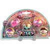 FAMOSA Muñecas*Tiny Trotties - Pack 2 figuras y 3 vehículos