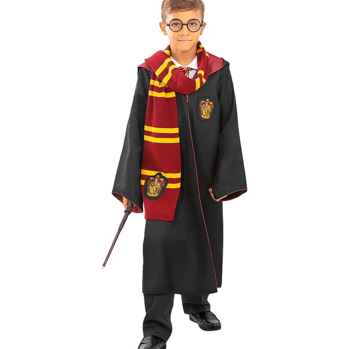 Funidelia Disfraces|Halloween*Túnica Gryffindor Harry Potter niños 10-12 años Diamond Edition