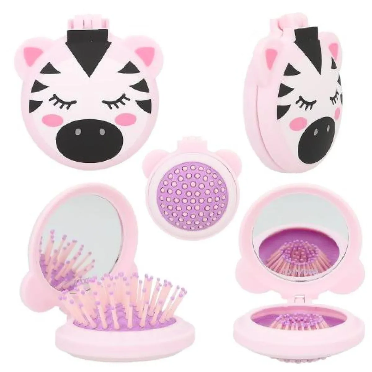 DEPESCHE Estilo De Vida*Top Model - Cepillo de pelo plegable con espejo