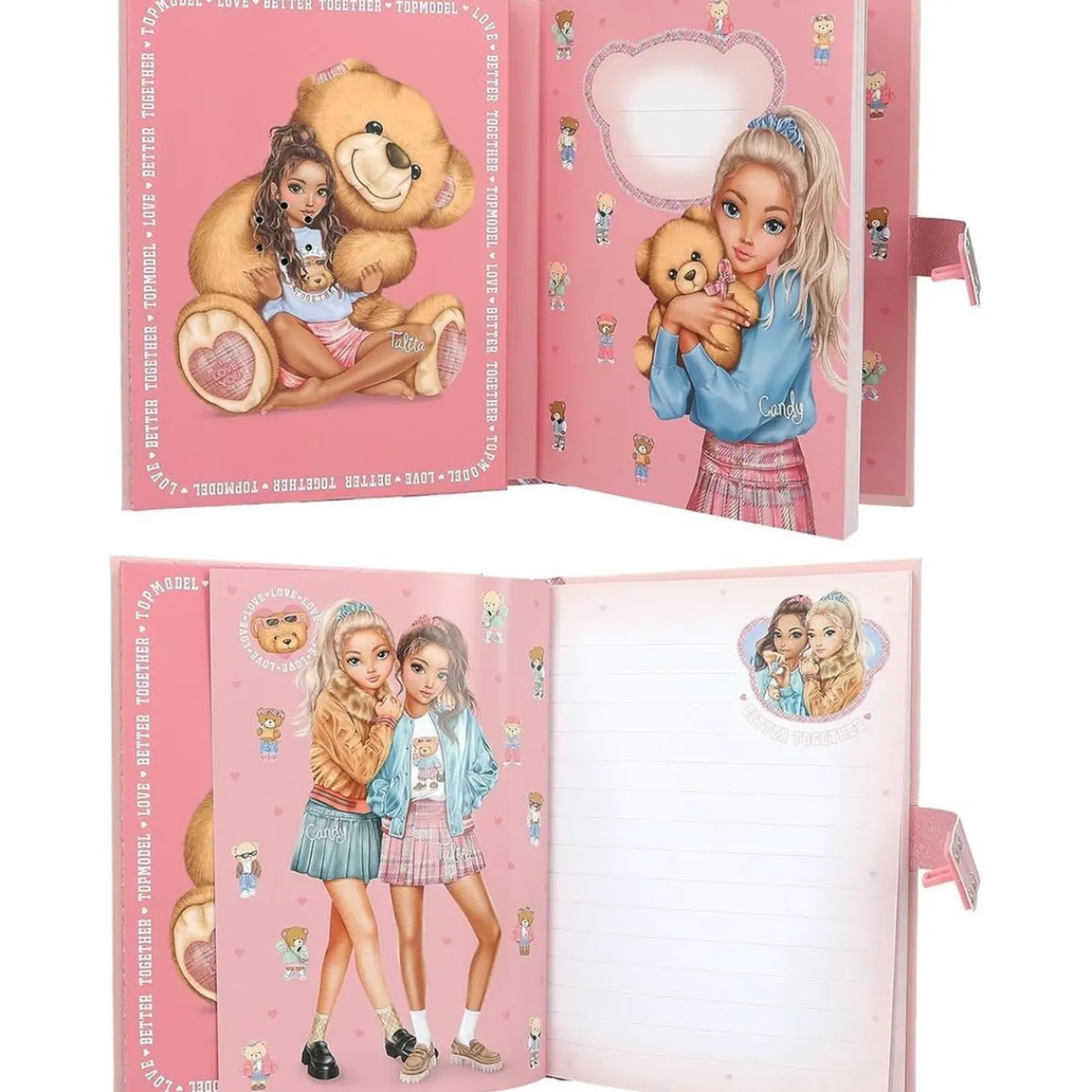 DEPESCHE Estilo De Vida*Top Model - Diario con código secreto y sonido team teddy