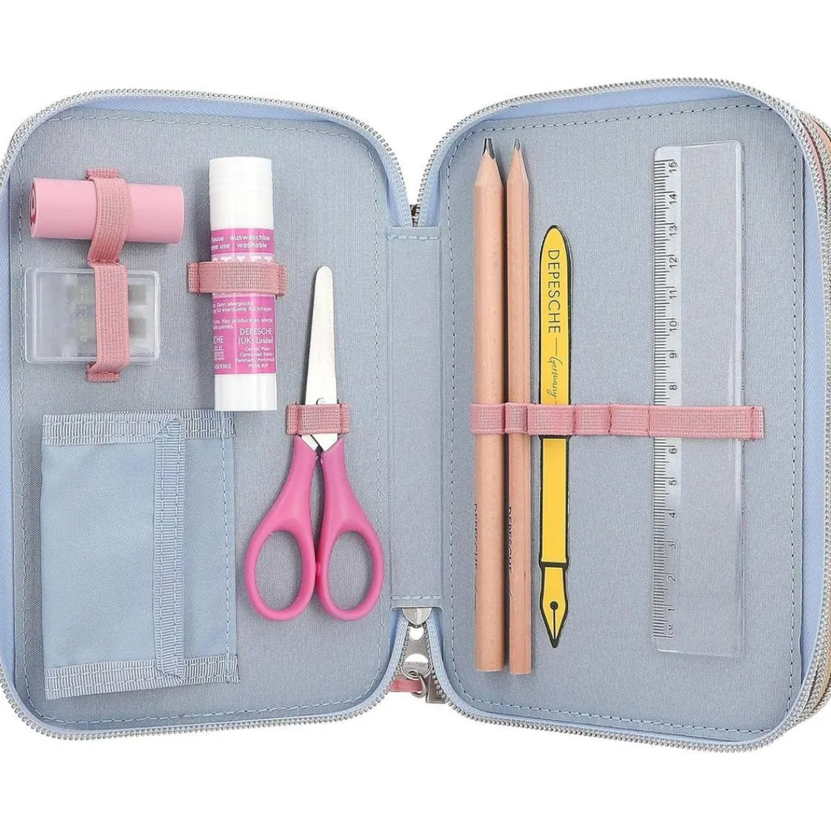 DEPESCHE Estilo De Vida*Top Model - Estuche triple Team Teddy Rosa