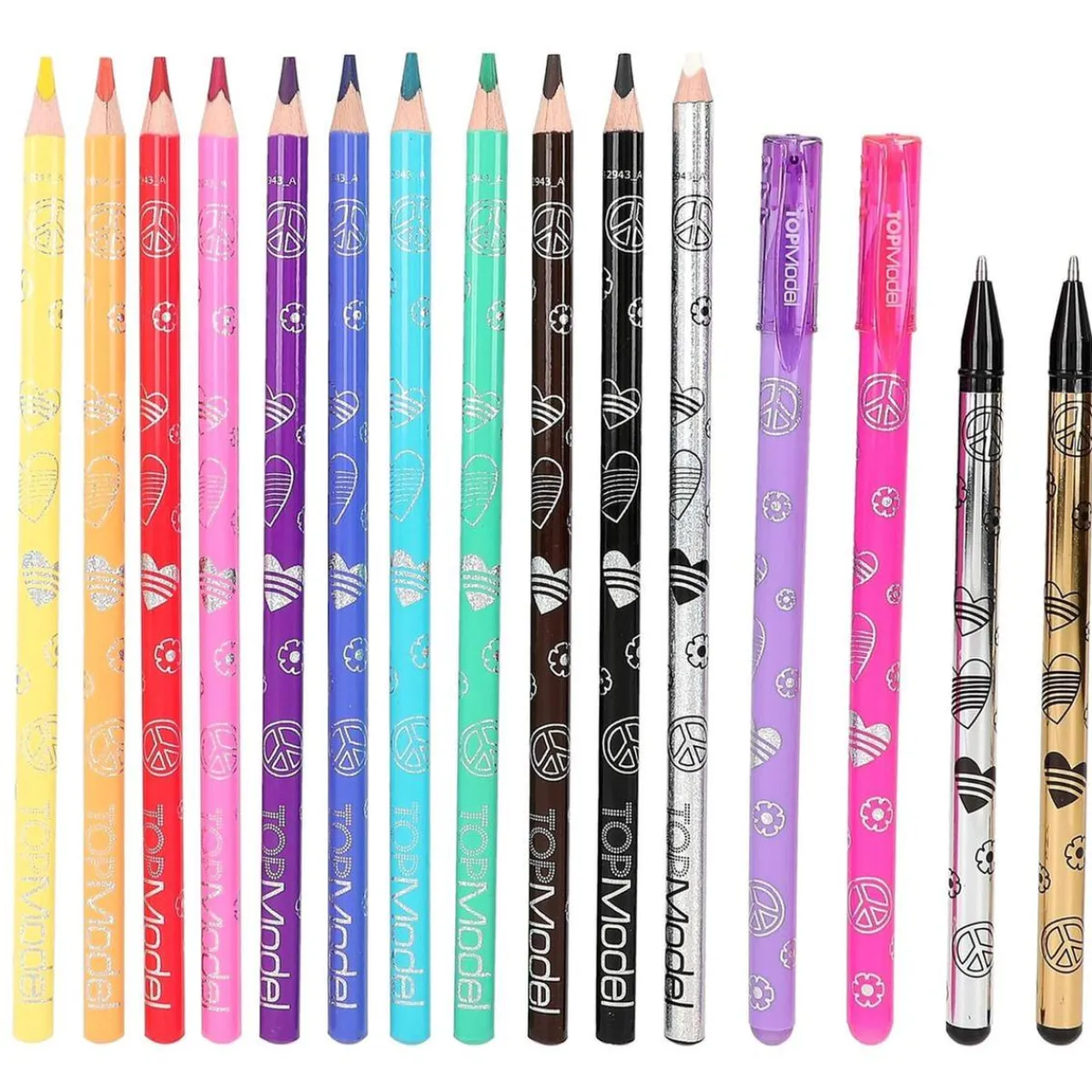 DEPESCHE Estilo De Vida*Top Model - Libro de colorear con set de colores