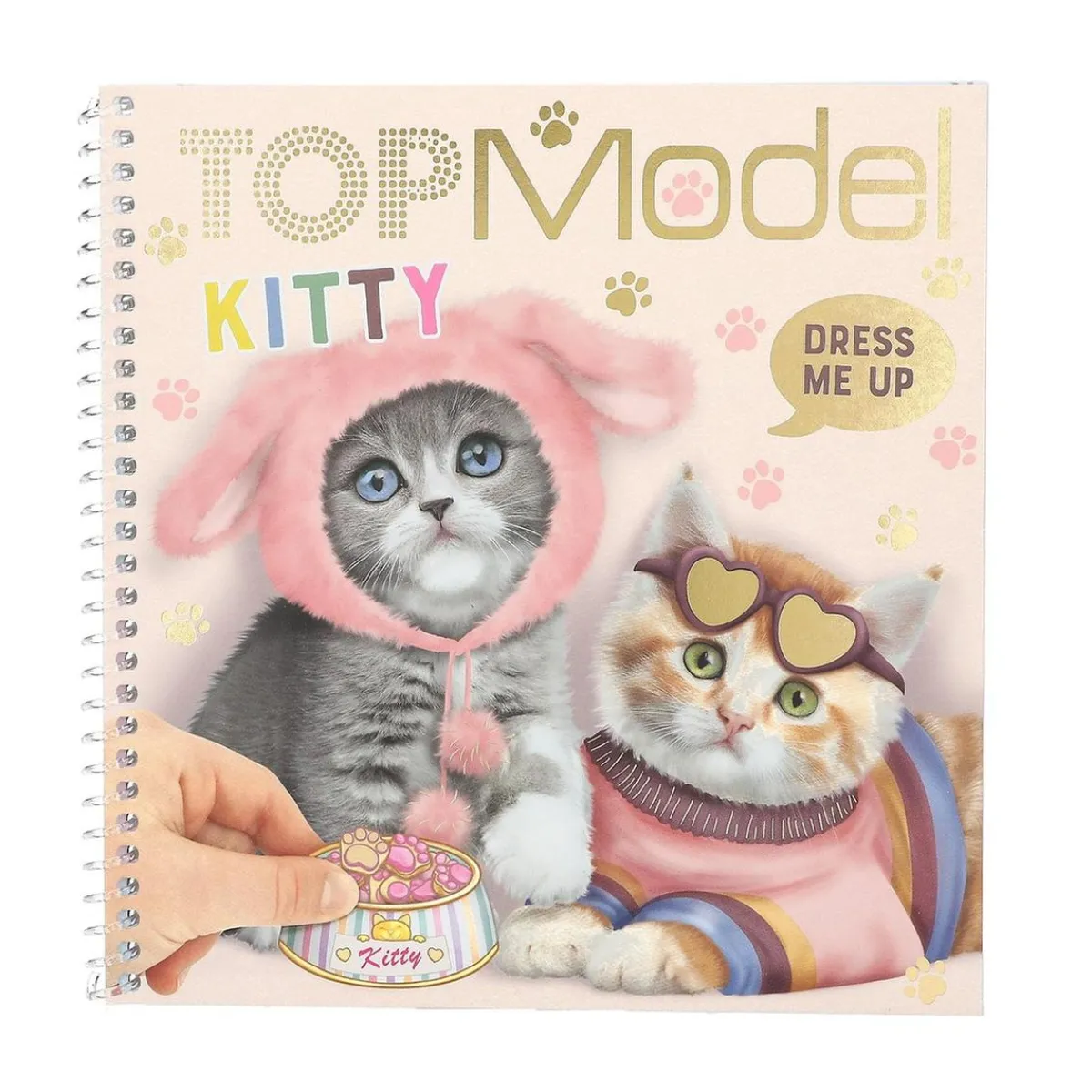 DEPESCHE Estilo De Vida*Top Model - Libro pegatinas Dress me up Kitty