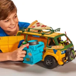 FAMOSA-FEBER MEXICO Figuras De Acción*Tortugas Ninja - Furgoneta lanzadora de pizzas ㅤ