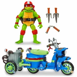 FAMOSA Figuras De Acción*Tortugas Ninja - Vehículo con figura (Varios modelos)ㅤ