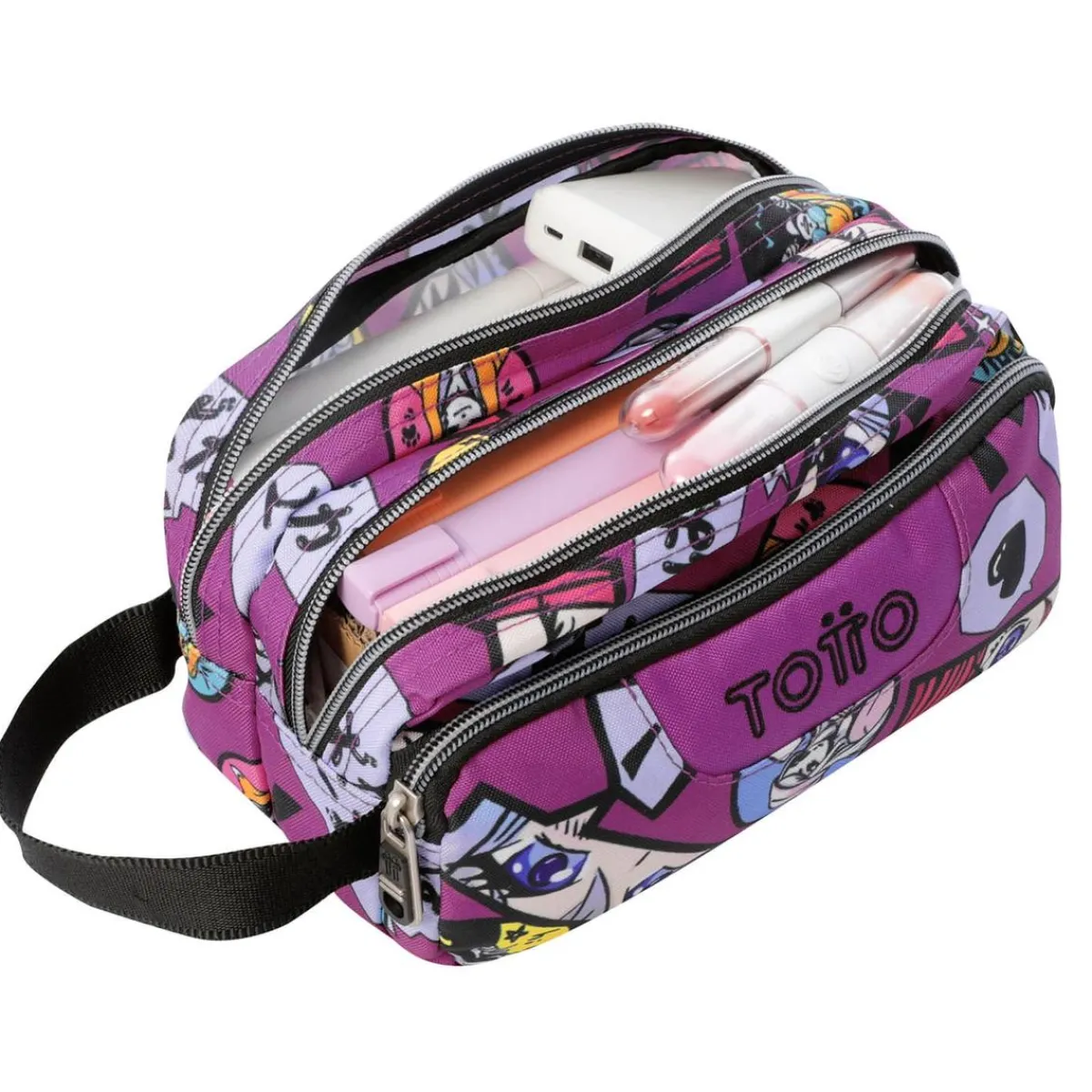 TOTTO Material Escolar*- Estuche Agapec Kitsune