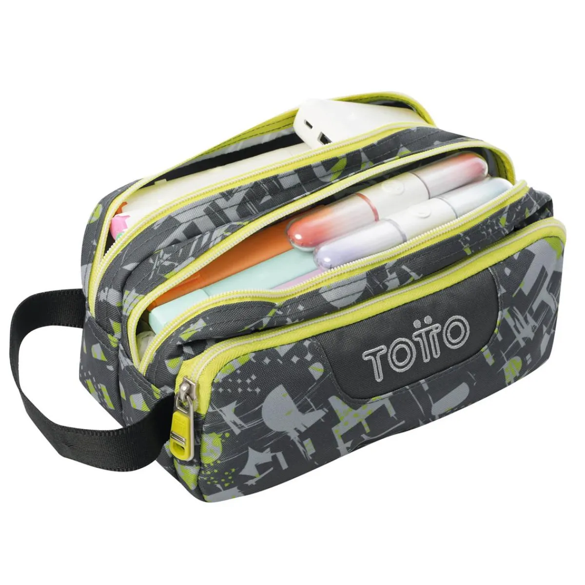 TOTTO Material Escolar*- Estuche Agapec Texgrunge