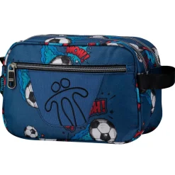 TOTTO Material Escolar*- Estuche escolar 2 compartimentos Plastilina Ball