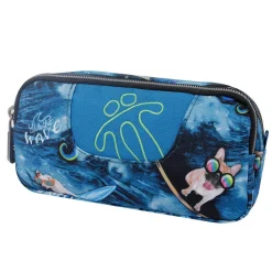 TOTTO Material Escolar*- Estuche escolar 2 compartimentos Sobre Fyru