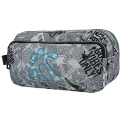 TOTTO Material Escolar*- Estuche escolar 3 compartimentos Agapec Newspaper