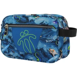 TOTTO Material Escolar*- Estuche escolar 2 compartimentos Plastilina - Océano