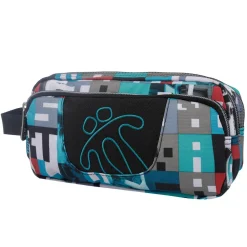 TOTTO Material Escolar*- Estuche escolar 3 compartimentos Agapec Sprayl