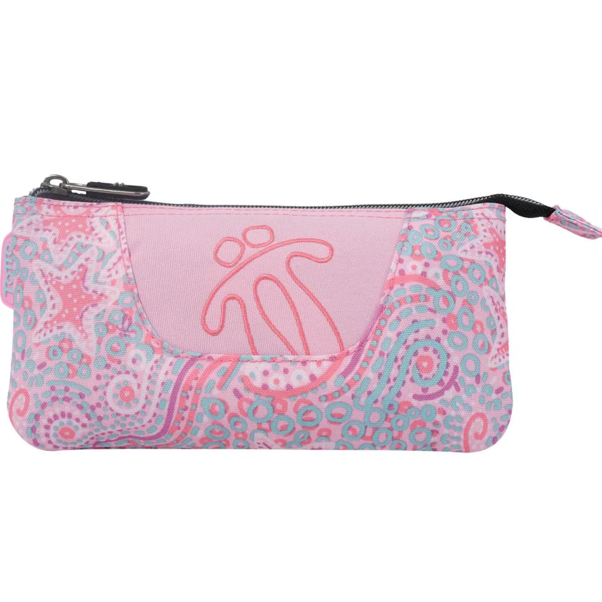 TOTTO Material Escolar*- Estuche escolar 3 compartimentos Tablero Ocean