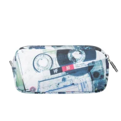 TOTTO Material Escolar*- Estuche escolar dos compartimentos postales y casetes Sobre