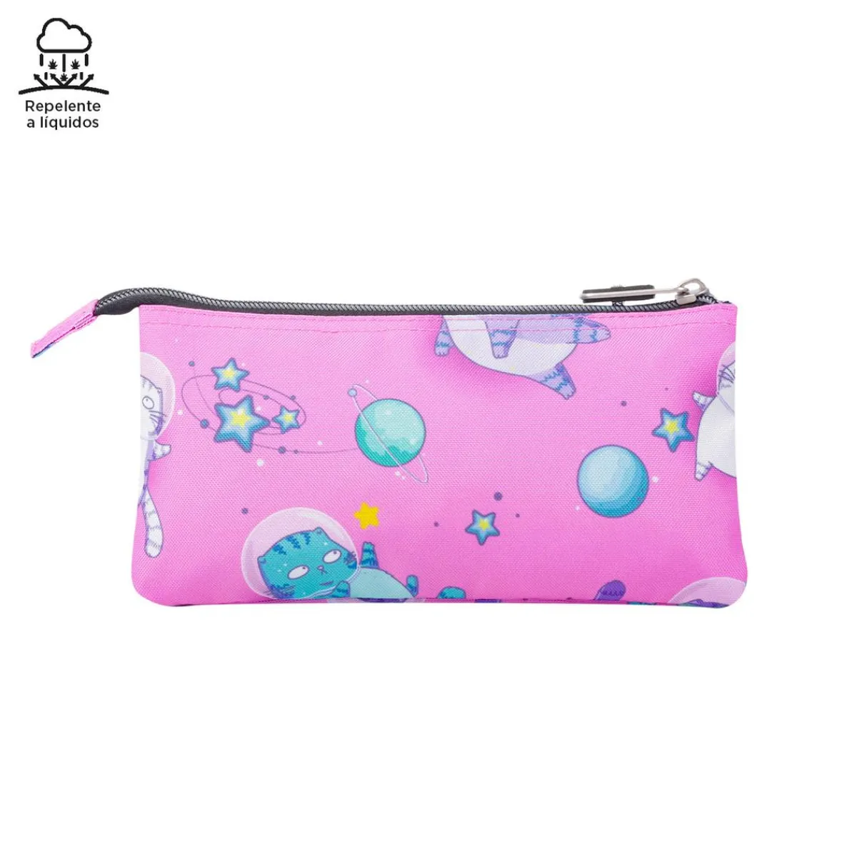 TOTTO Material Escolar*- Estuche escolar gatos astronautas Tablero