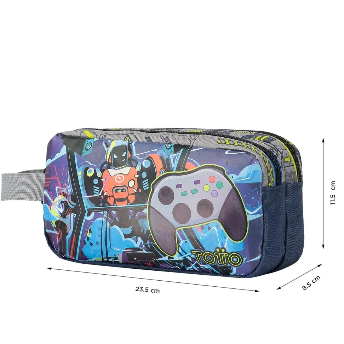 TOTTO Material Escolar*- Estuche escolar Monark