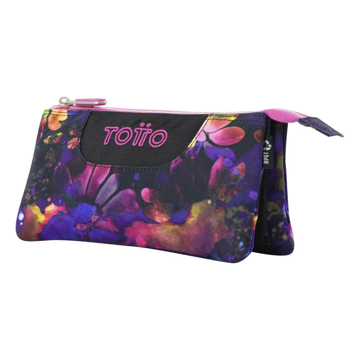 TOTTO Material Escolar*- Estuche Tablero Flower Galaxy