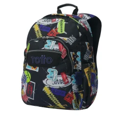 TOTTO Material Escolar*- Mochila Acuareles Sticky