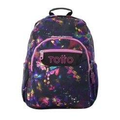 TOTTO Material Escolar*- Mochila Acuareles Flower Galaxy