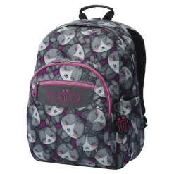 TOTTO Material Escolar*- Mochila Acuareles Kitten Rose