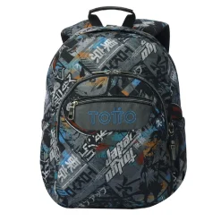TOTTO Material Escolar*- Mochila Acuareles - Okubo